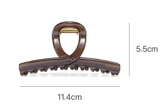 AZNAVOUR AZNAVOUR EverColor Eco Resin Claw Clip – Large 11.4cm Non-Fading Hair Clip for Thick Hair