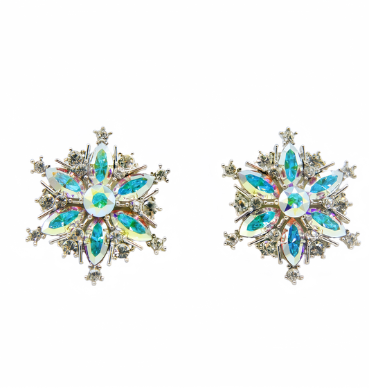 snowflake earrings